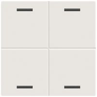 Wippe MDT BE-TAL60W411.01 1T/4B f.Sensortasten weiss matt "neutral"