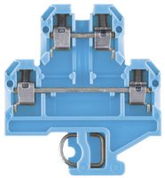 Mehrstock-Reihenklemme Weidmüller DK Schraub.4mm² 2 Etagen blau