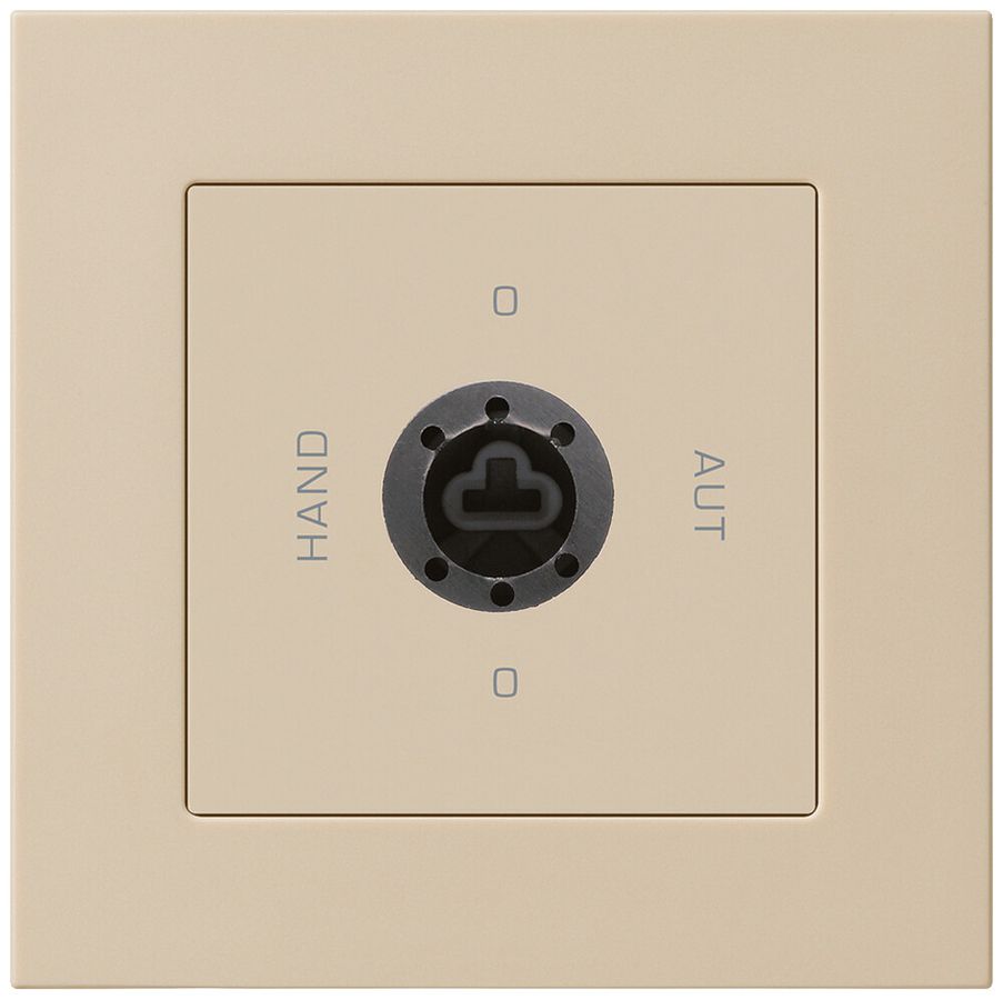 UP-Drehschalter 0-Hand-0-Aut kallysto.pro 2/1L beige für Schloss