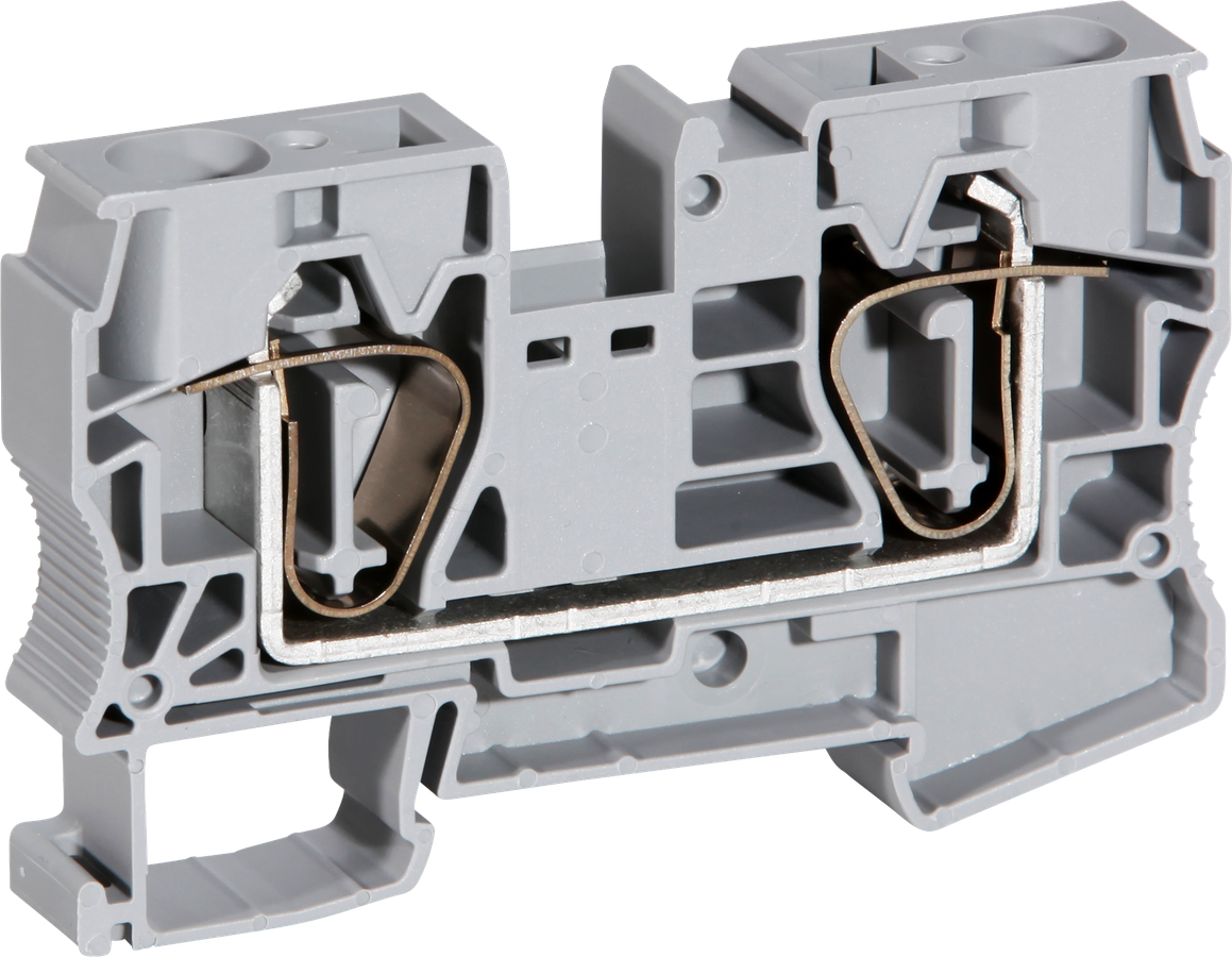 Durchgangsreihenklemme 0.2…25mm² grau ST 16