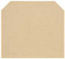 Plaque de fermeture Weidmüller SAK4-10 40×1.5mm beige