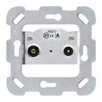 Einsatz zu Antennendose Hager R/TV Bauart F 10.5dB 2GHz