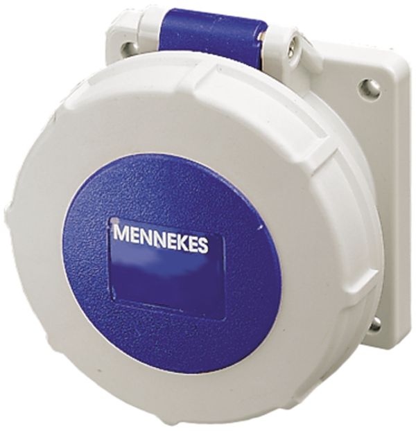 Presa INS Mennekes 16A 2LPE blu