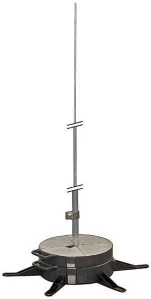 Kit de mât capteur Flury FL 88 Al L=3000mm, 3 parties, autonome