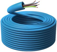 Installationsrohr vorverdrah. KRFWG PM M20 bl H07Z1-U 5×2.5mm² bl/gu/br/sz/gn-gb