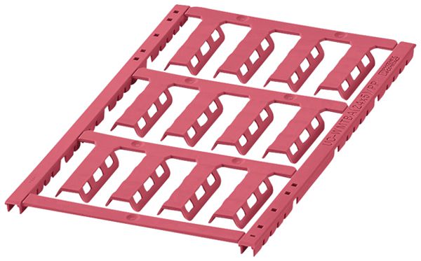 Segnacavi PX UC-WMTBA (24X5)/PP LRD 24×5mm 12 pezzi rosso chiaro
