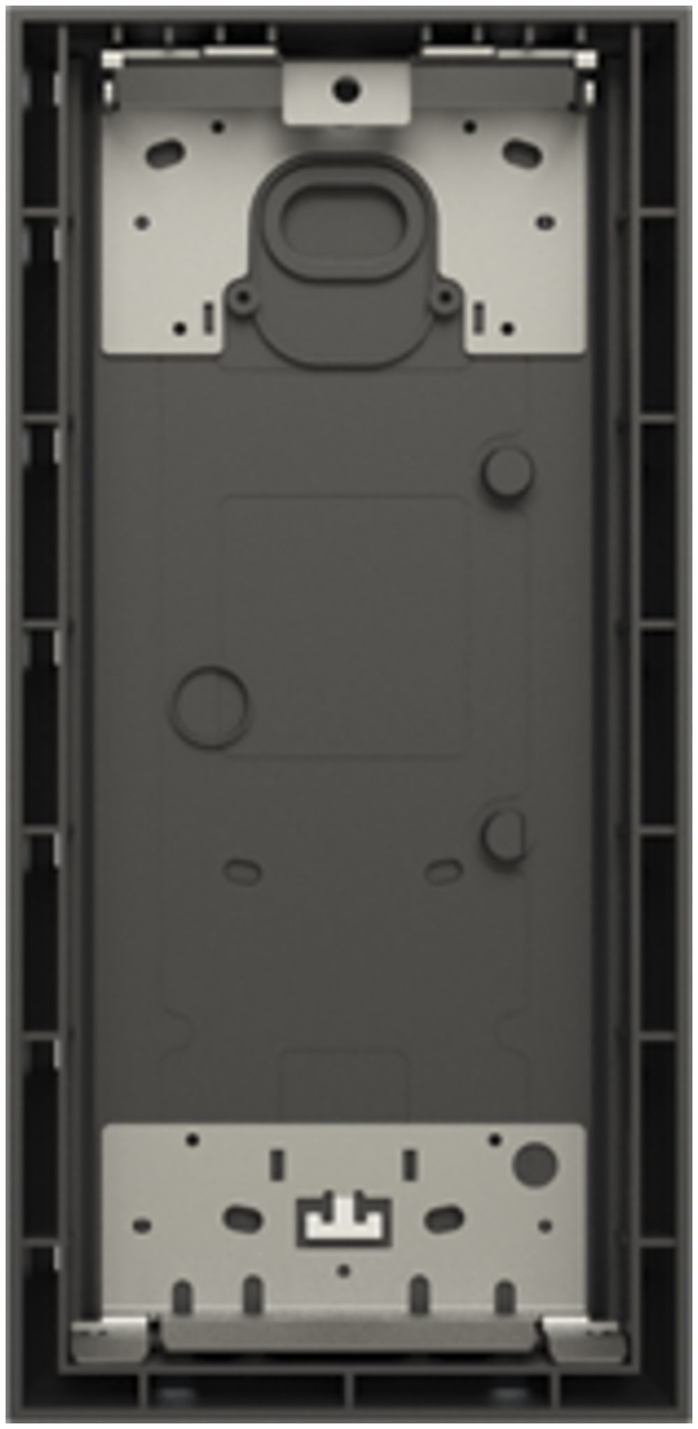 Scatola di montaggio AP ABB-Welcome, taglia 1/3 (3 moduli), anthracite