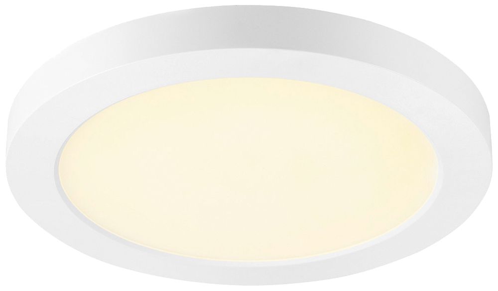 EB-LED-Deckenleuchte SLV VARIO 220 9W 1150lm 3000…4000K VWB Ø217×22mm weiss