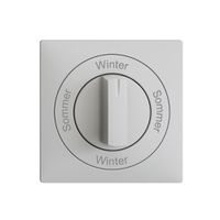 Frontset Sommer-Winter-Sommer-Winter EDIZIOdue 60×60mm hellgrau