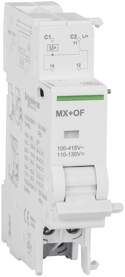 Hilfsschalter Schneider Electric MX+OF 110…130/110…415VAC