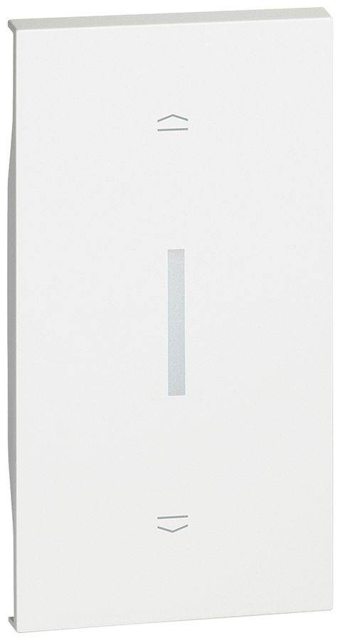 Copertura Living Now 2 moduli per comando per tapparelle bianco