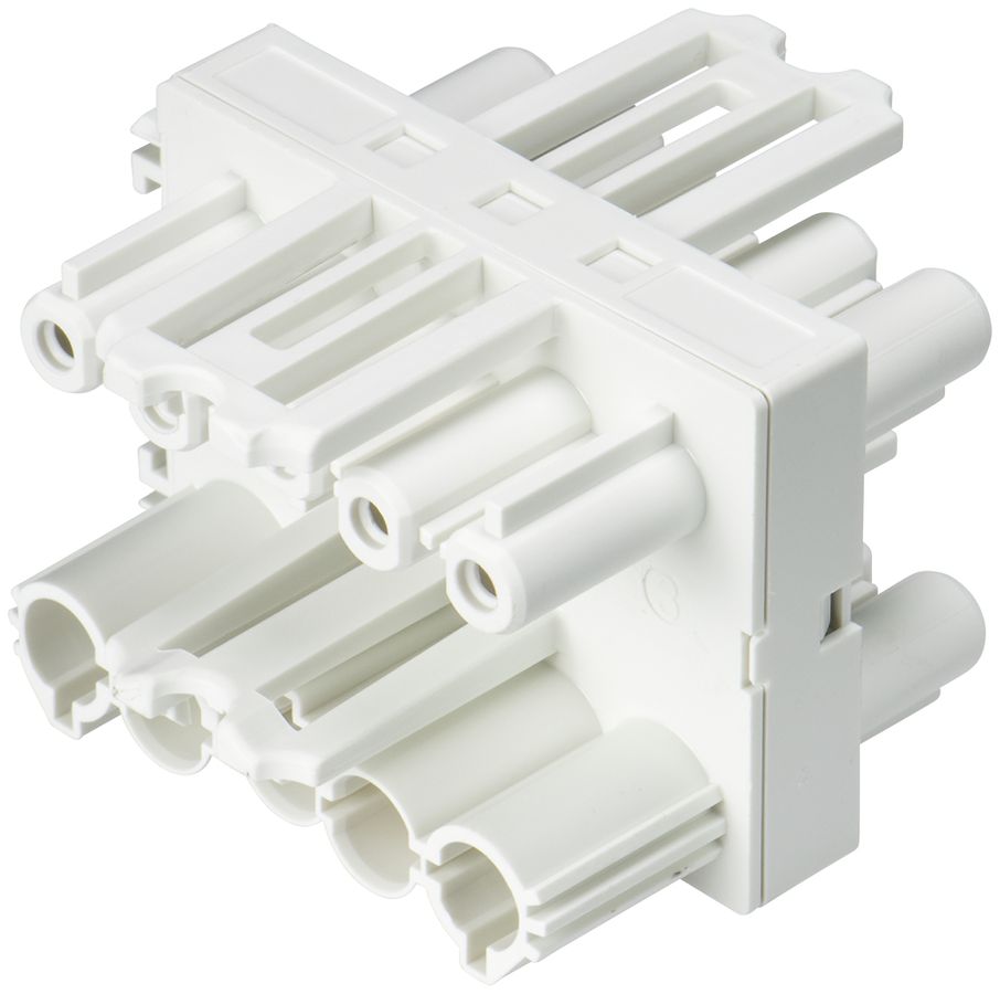 Bloc de distribution-H Wieland 5P GST 18i5 blanc