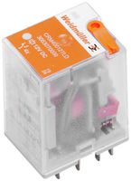 Relais WM CRM40524TL 4CO 7A AgNi 19.2…26.4VAC Steckanschluss RT I