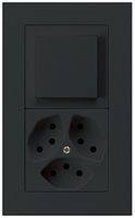 UP-Kombination kallysto.pro Gr.I-I vertikal Impulstaster+Kombi S3/Typ 13 schwarz