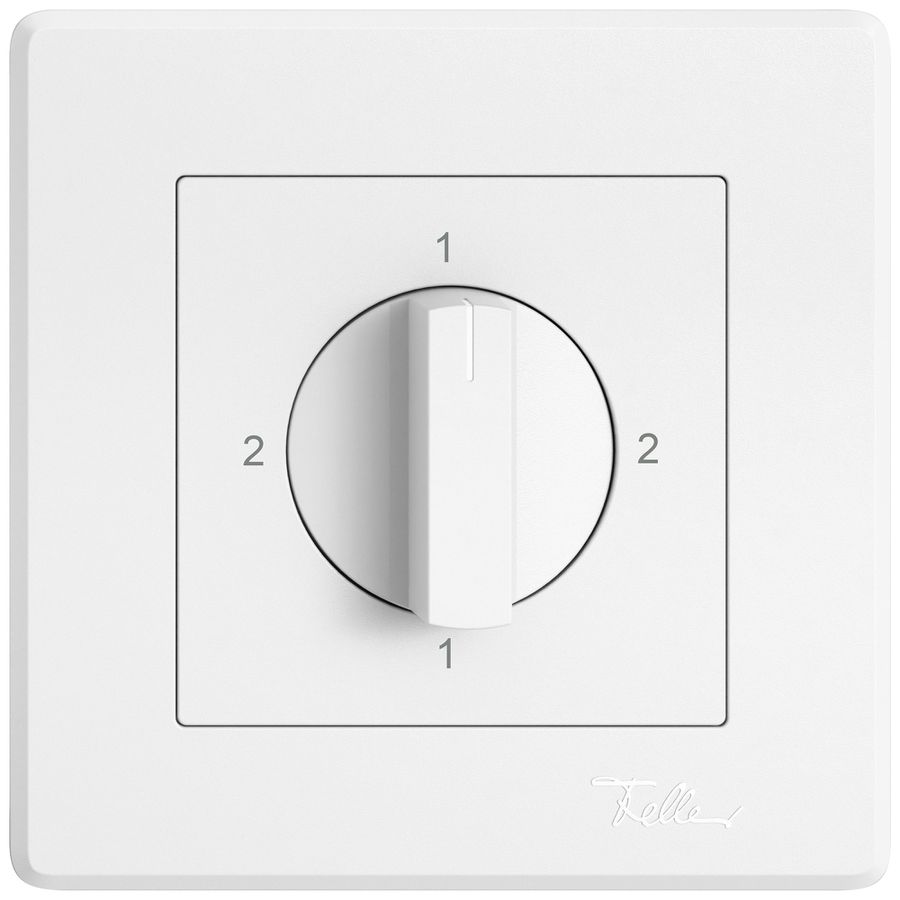 UP-Montageset EDIZIO.liv SNAPFIX® f.Drehschalter m.Griff 2-1-2-1 ws