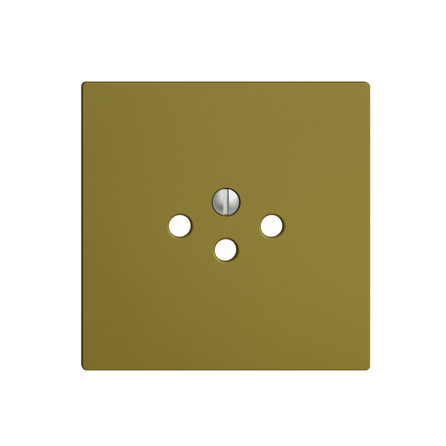 Plaque frontale EDIZIOdue T12A olive, horiz.-plat