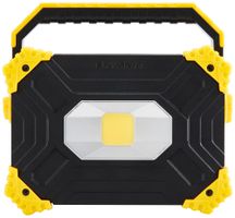 LED-Strahler Sylvania SylWork 10W 900lm 4000K IP54 IK06 schwarz/gelb