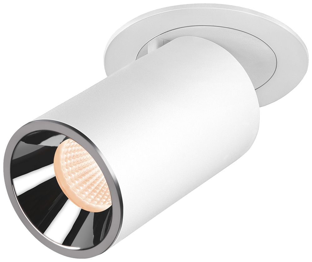 EB-LED-Spot SLV NUMINOS PROJECTOR M 17.5W 1550lm 927 55° Ø80×130mm ws/Cr