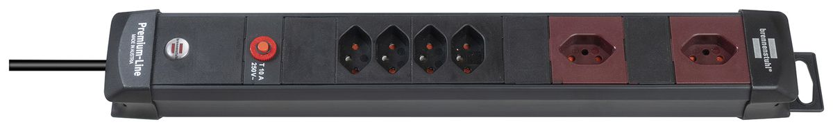 Prise multiple P-L Technik suspension 4+2 90°×T13 3m 3×1.5mm² no/bo