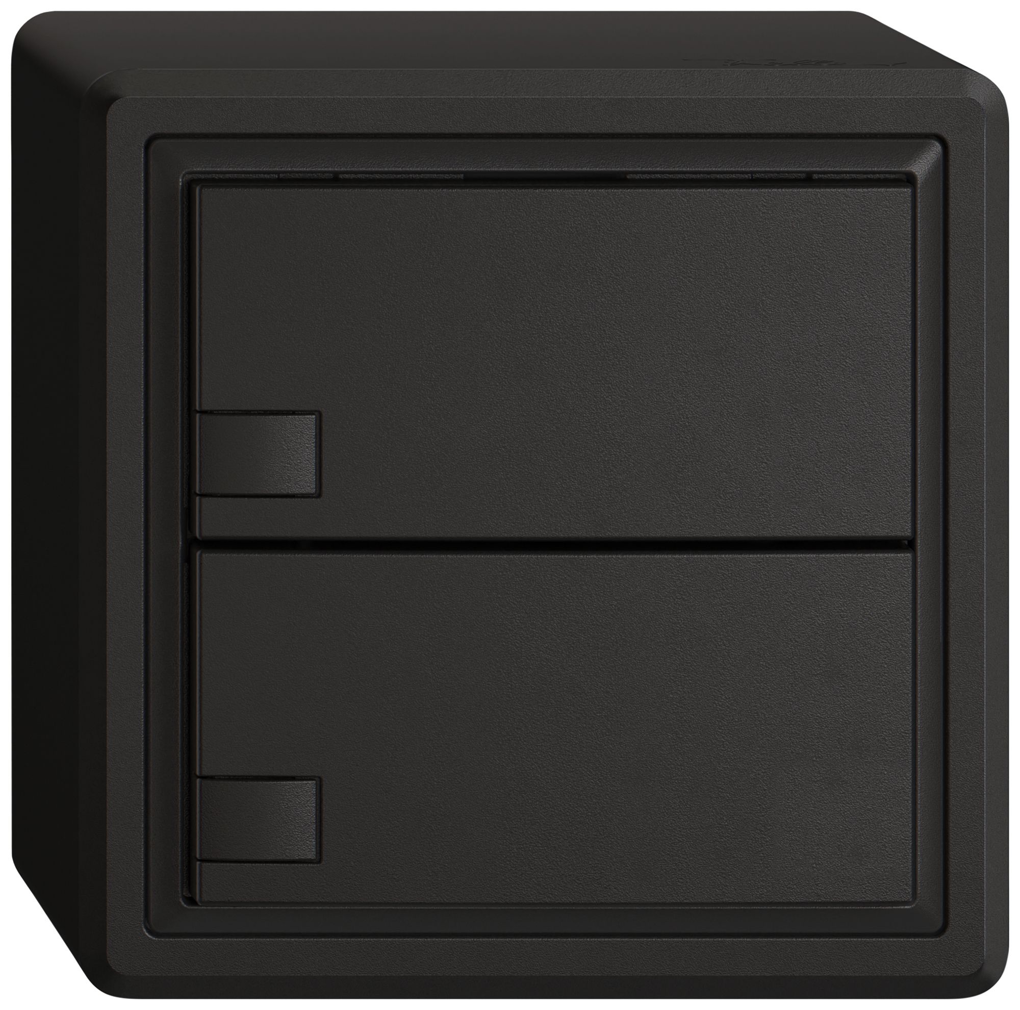 Pulsante KNX RGB AP EDIZIO.liv SNAPFIX® sensore temp.s.LED 2× com.1T ne