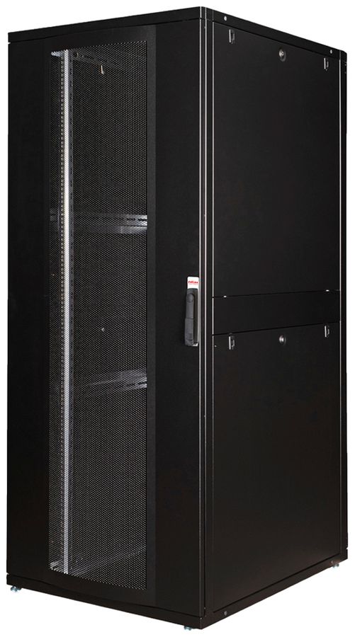 Netzwerkschrank 19" ROLINE Pro 800×1970×1000mm 42HE 2×Tür schwarz