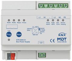 Alimentation KNX AMD MDT STR-0640.01 30V 640mA 1 ligne 1 inductance d'arrêt 6UM