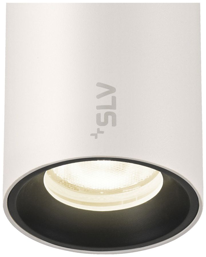 Spot LED SLV NUMINOS XS 1×8.7W 720lm 940 20° DALI 48V AD Ø50mm blanc/noir