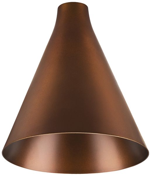 Leuchtenschirm SLV LALU CONE Stahl Ø152×170mm Bronze unifarbig