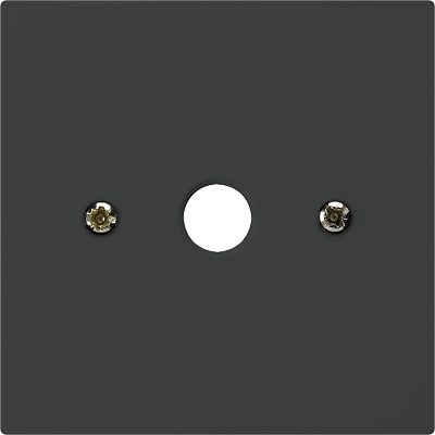 Scatola di raccordo INC kallysto nero Ø9mm senza morsetti