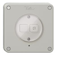 Nebenstelle 1K/2T zu Druckschalter Szene NEVO Wiser N.CO lichtgrau