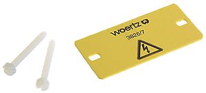 Coprimorsetti per 7 morsetti 6mm² Woertz