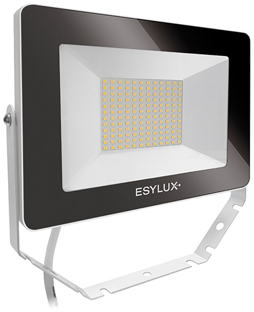 Proiettore LED ESYLUX OFL BASIC, 50W 4000K 5000lm 240×32×170mm IP65, bianco
