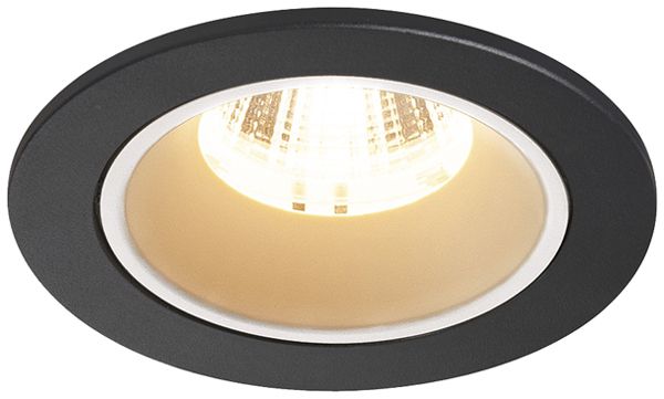 LED-Downlight SLV NUMINOS S 8.6W 720lm 2700K 20° DIM Ø80×52mm sz/ws