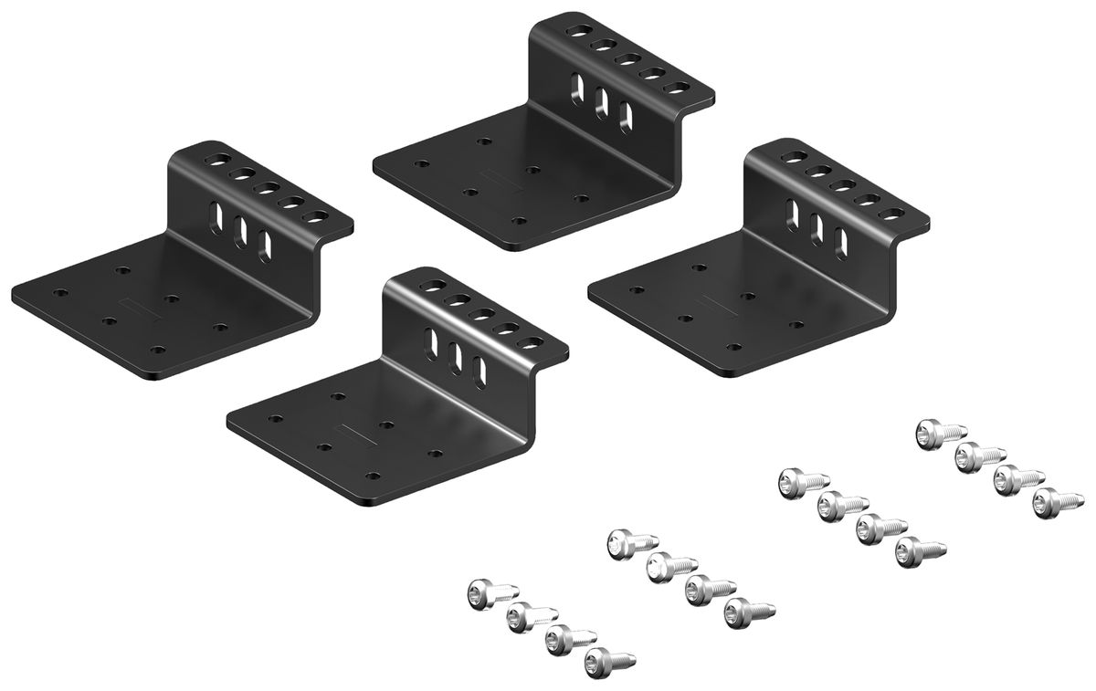 Équerre de montage Rittal VX 5302.160 pour VX IT 600mm noir 4pcs