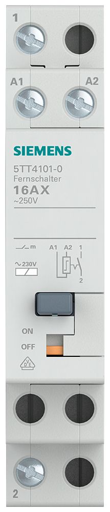 Appareil de télécommande AMD Siemens SENTRON 5TT4 1UM 184…253V AC 2000W 1NO