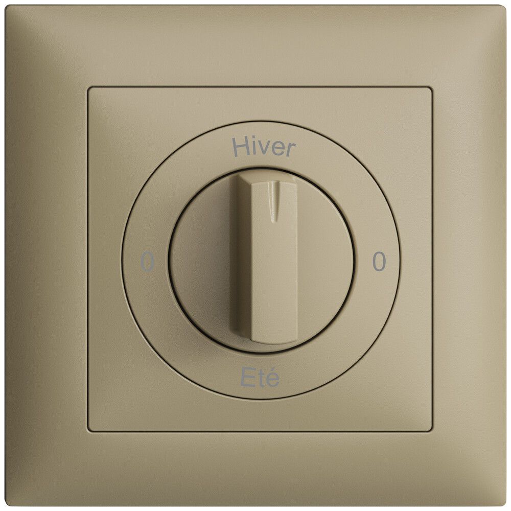 Kit front. 0-Hiver-0-Eté EDIZIOdue sand 88×88mm per interr.rot