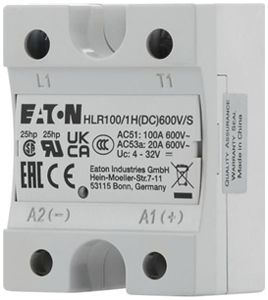 Halbleiterrelais Eaton HLR100/1H(DC)600V/S, 4…32VDC 100A/42…660VAC