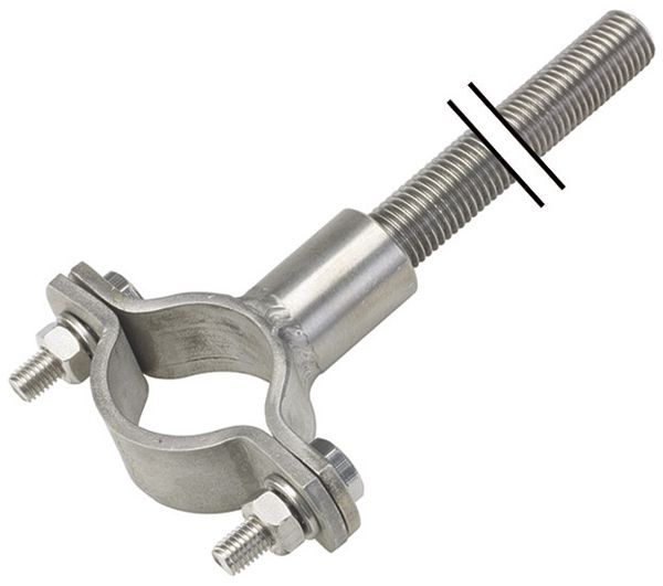 Befestigungsbride Flury FL 99 A2 M20×300mm