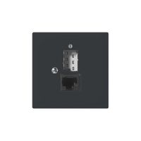 Insert SIDUS E T+T/1×RJ45 anthracite