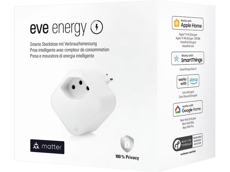 Eve Systems Smart Home, Matter Steckdose