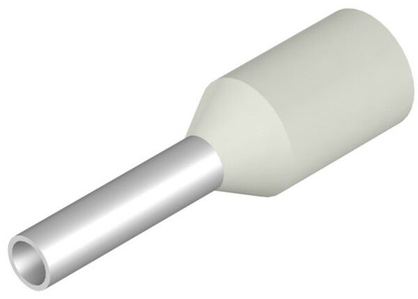 Estremità di cavo Weidmüller H isolata 0.75mm² 6mm bianco sciolto