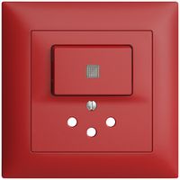 Kit frontale INC EDIZIOdue berry 88×88mm T12 con lente