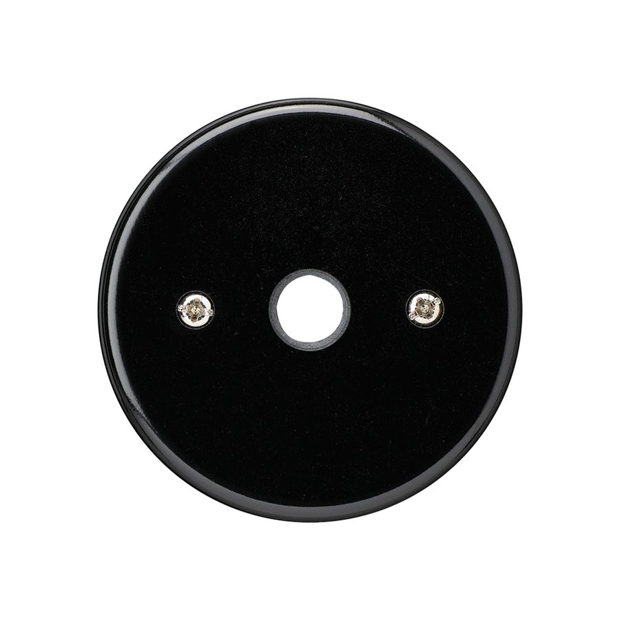 Insert pour boîte de raccordement ENC basico noir Ø9mm sans bornier