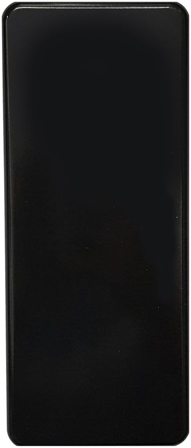 Placca di copertura 3×1 senza foro nero