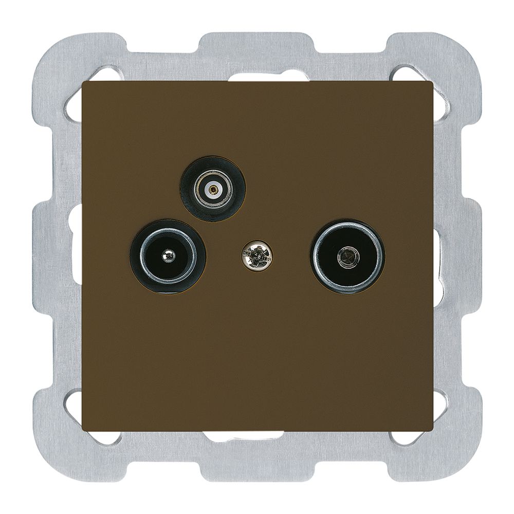 UP-Antennendose R/TV-Daten kallysto B 2GHz 14db braun