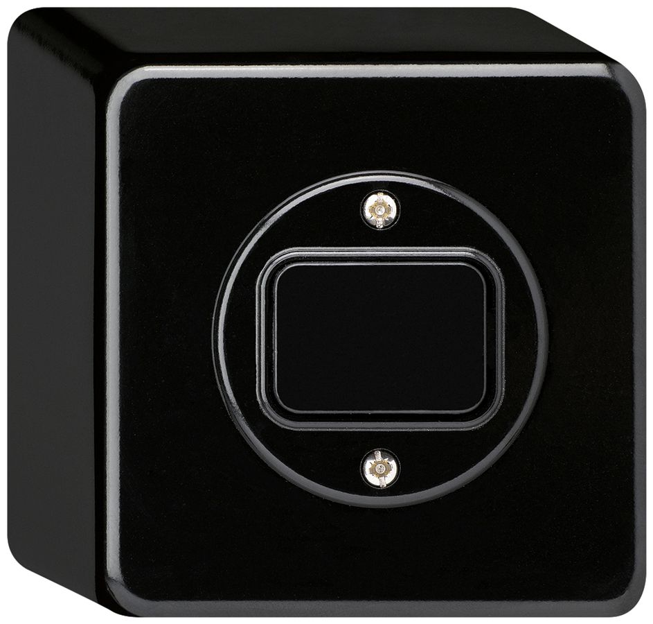 AP-Drucktaster basico AR/1L schwarz