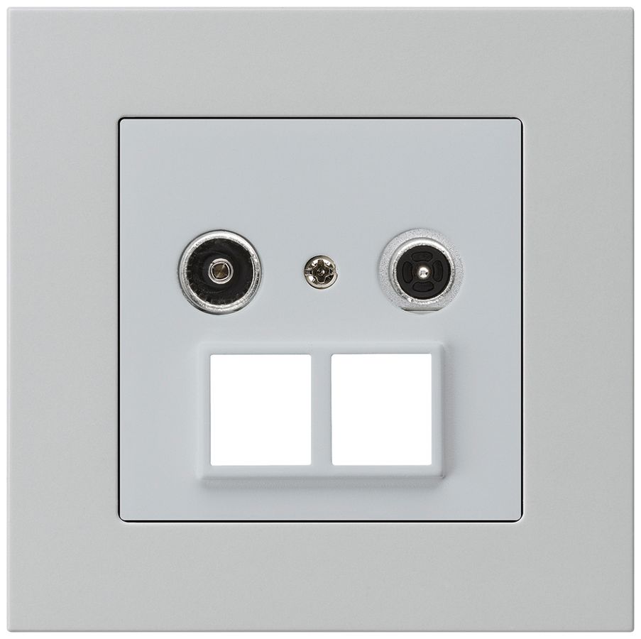 UP-Multimediadose kallysto.pro R/TV 4dB 2GHz hellgrau