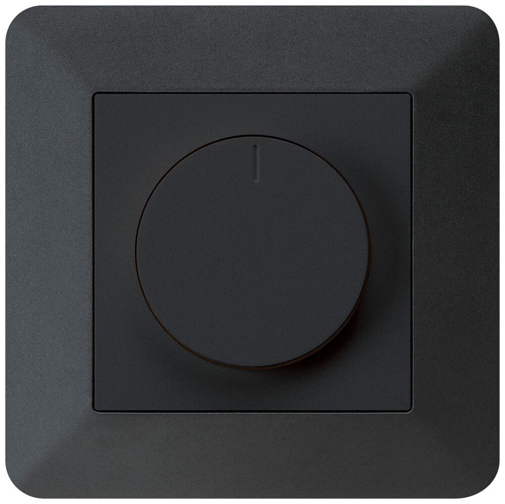 UP-Drehdimmer kallysto.trend Phasenanschnitt 20…500VA schwarz