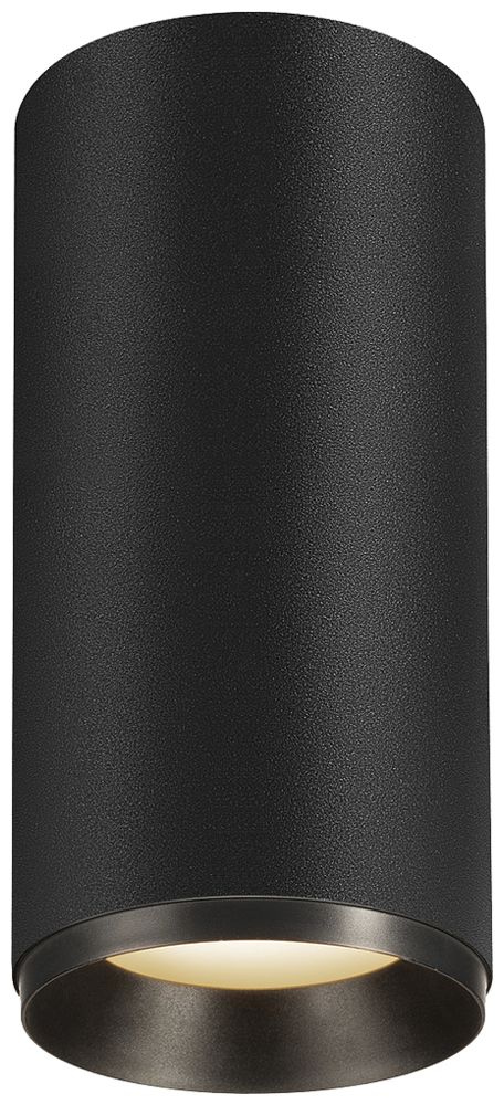 LED-Deckenleuchte SLV NUMINOS L DALI 28W 2400lm 3000K 60° Ø100×213mm schwarz