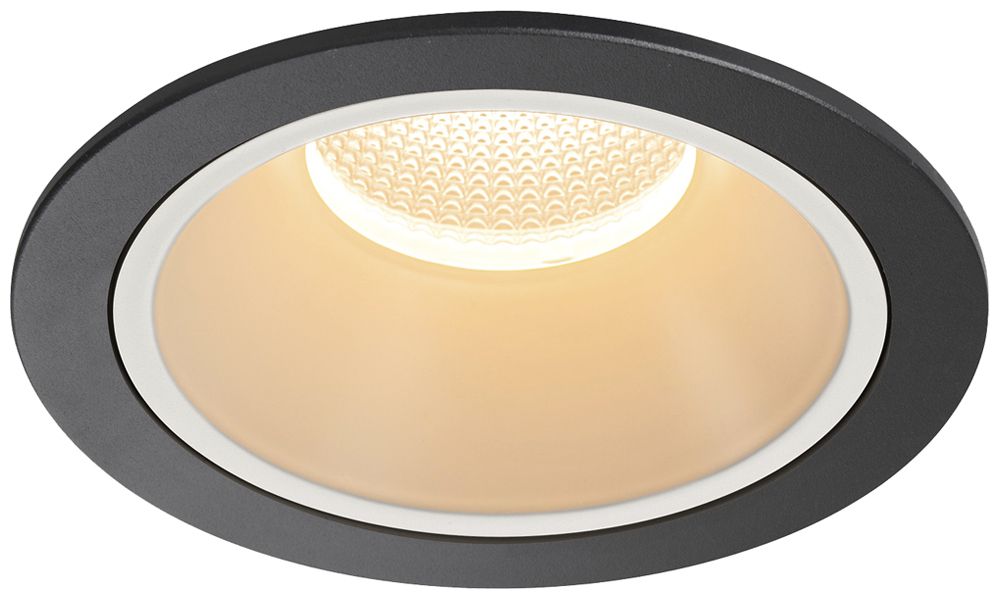 LED-Downlight SLV NUMINOS XL 37.4W 3500lm 2700K 20° DIM Ø160×108mm sz/ws